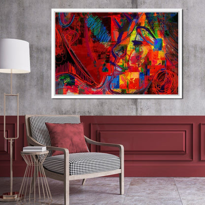 Kiss Canvas Wall Art