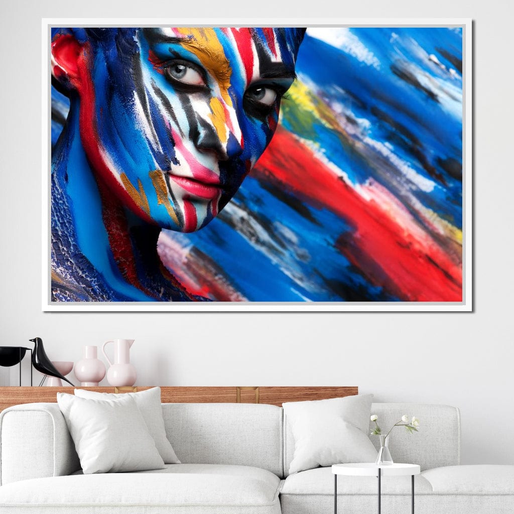 Body Art Canvas Wall Art