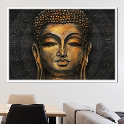 Traditional Buddha Canvas Wall Art