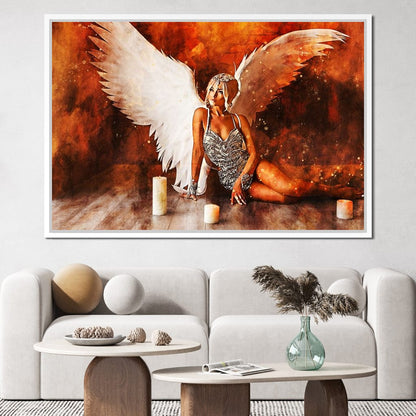 Angel Wings - Mateo Canvas Wall Art