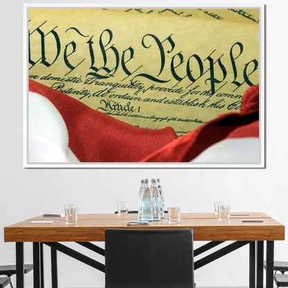The Constitution Canvas Wall Art