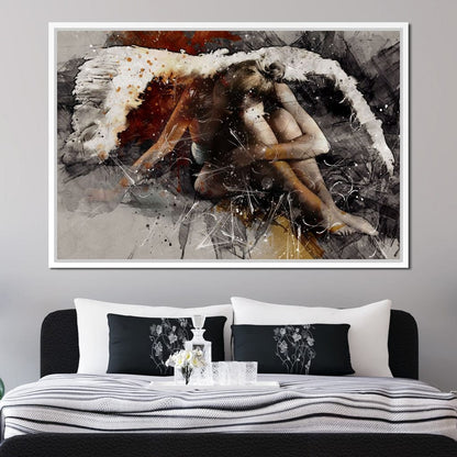 Broken Angel Canvas Wall Art