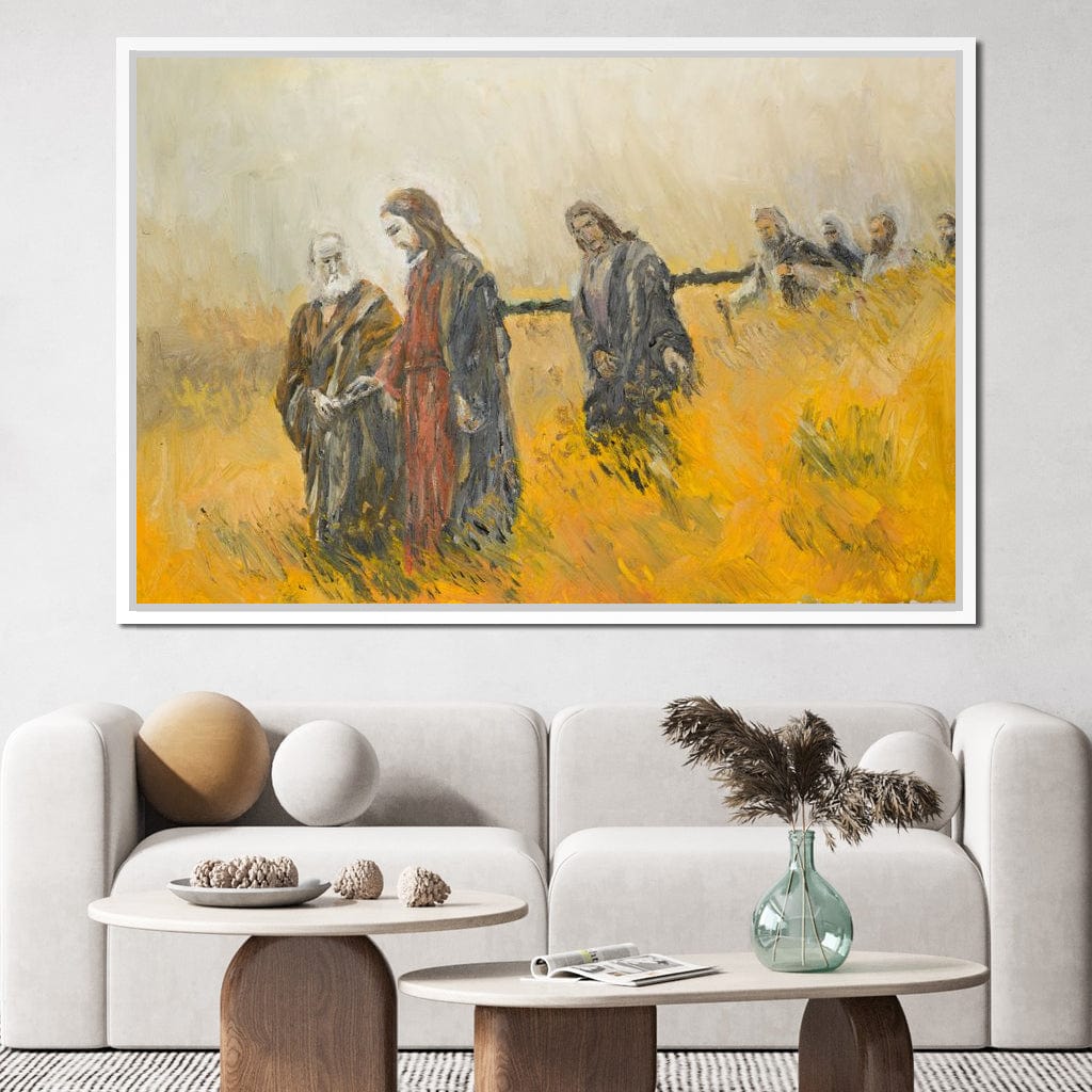 Religious Scene Canvas Wall Art