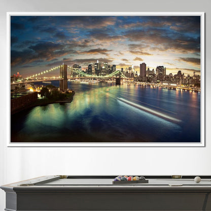 Amazing New York Cityscape Canvas Wall Art