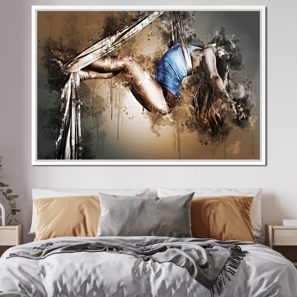 Acrobat Elegance Canvas Wall Art