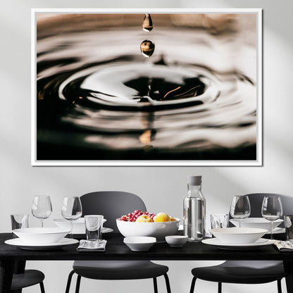 Drop Canvas Wall Art