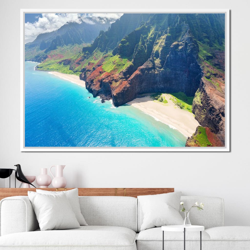 Kauai Island Canvas Wall Art