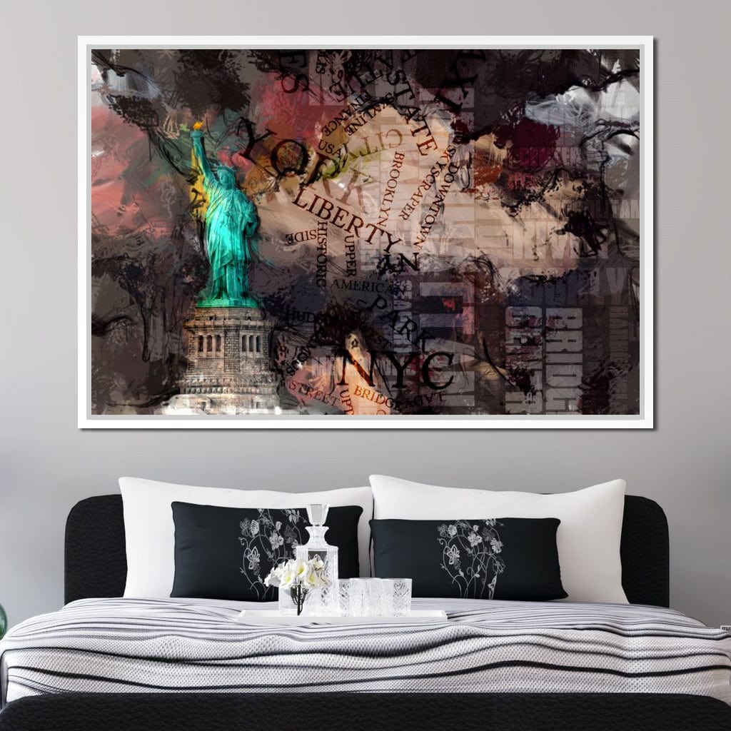 The Statue of Liberty Canvas Wall Art
