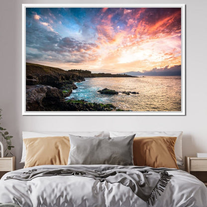 Night and Day Canvas Wall Art