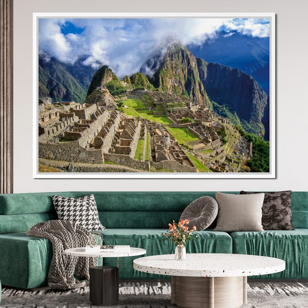 Machu Picchu Canvas Wall Art