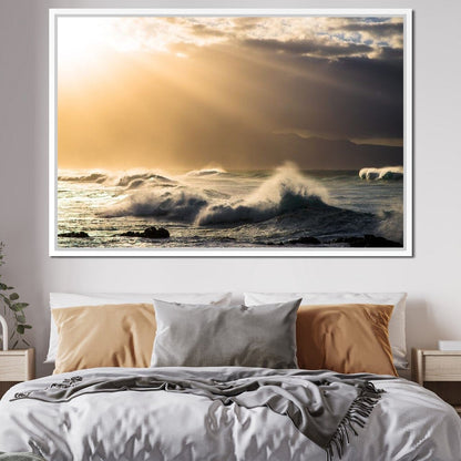 Light in Darkness Canvas Wall Art