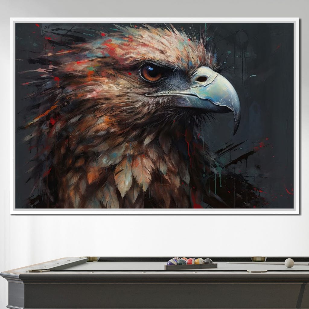 Red-Tailed Hawk Canvas Wall Art