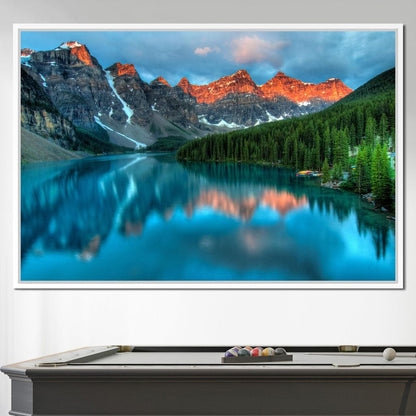 Moraine Lake Canvas Wall Art
