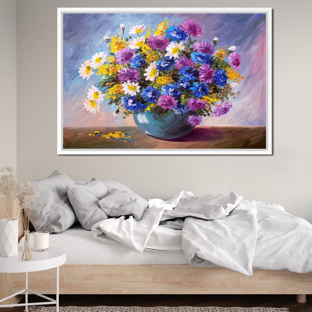 Bouquet of Wildflowers Canvas Wall Art