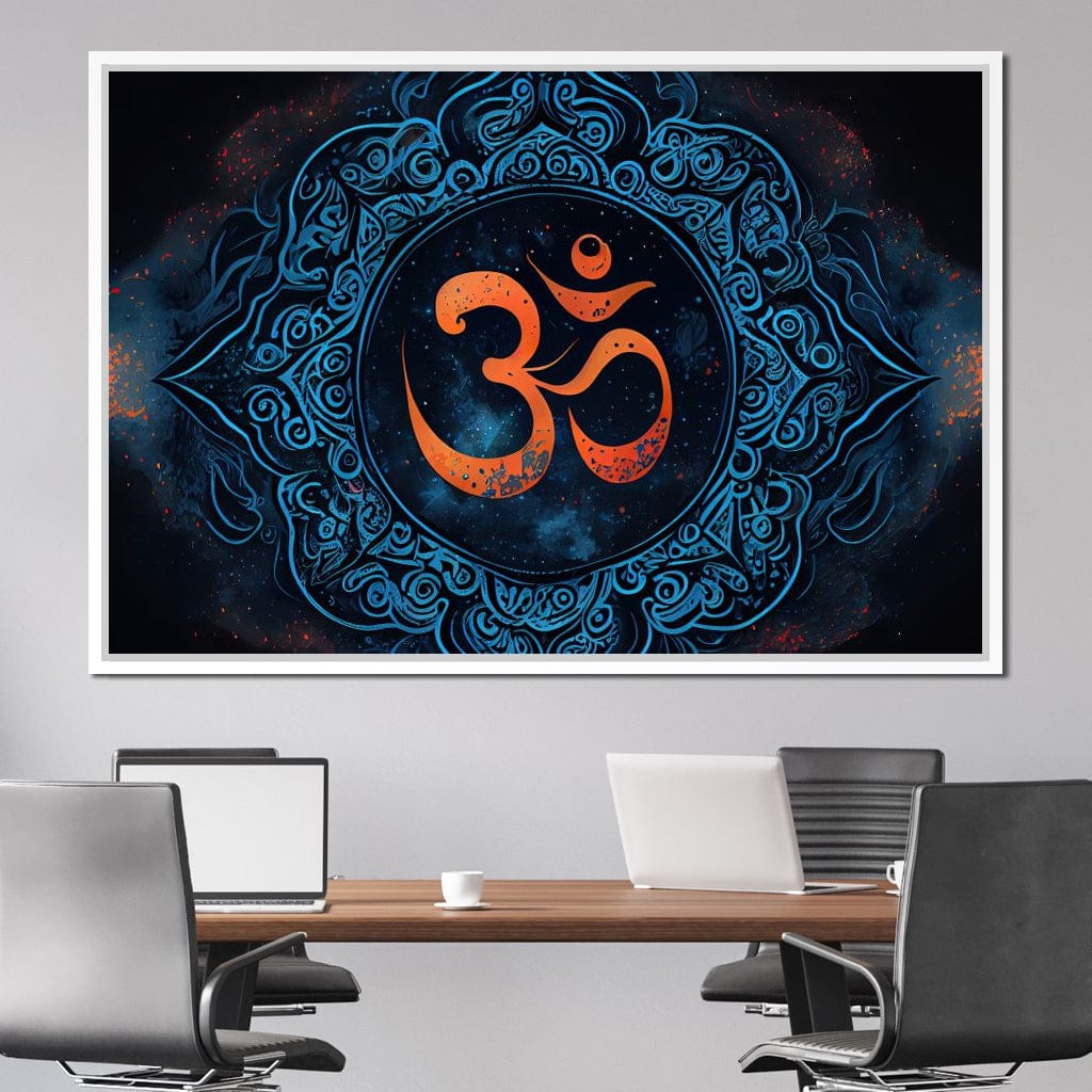Om Mantra Canvas Wall Art