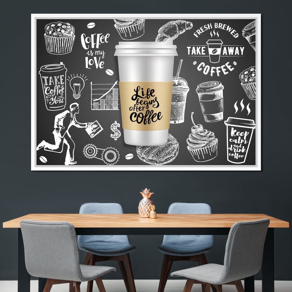 Essential Coffee Canvas Wall Art