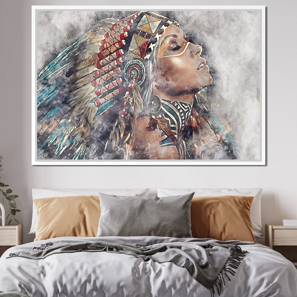 Squaw - Mateo Canvas Wall Art