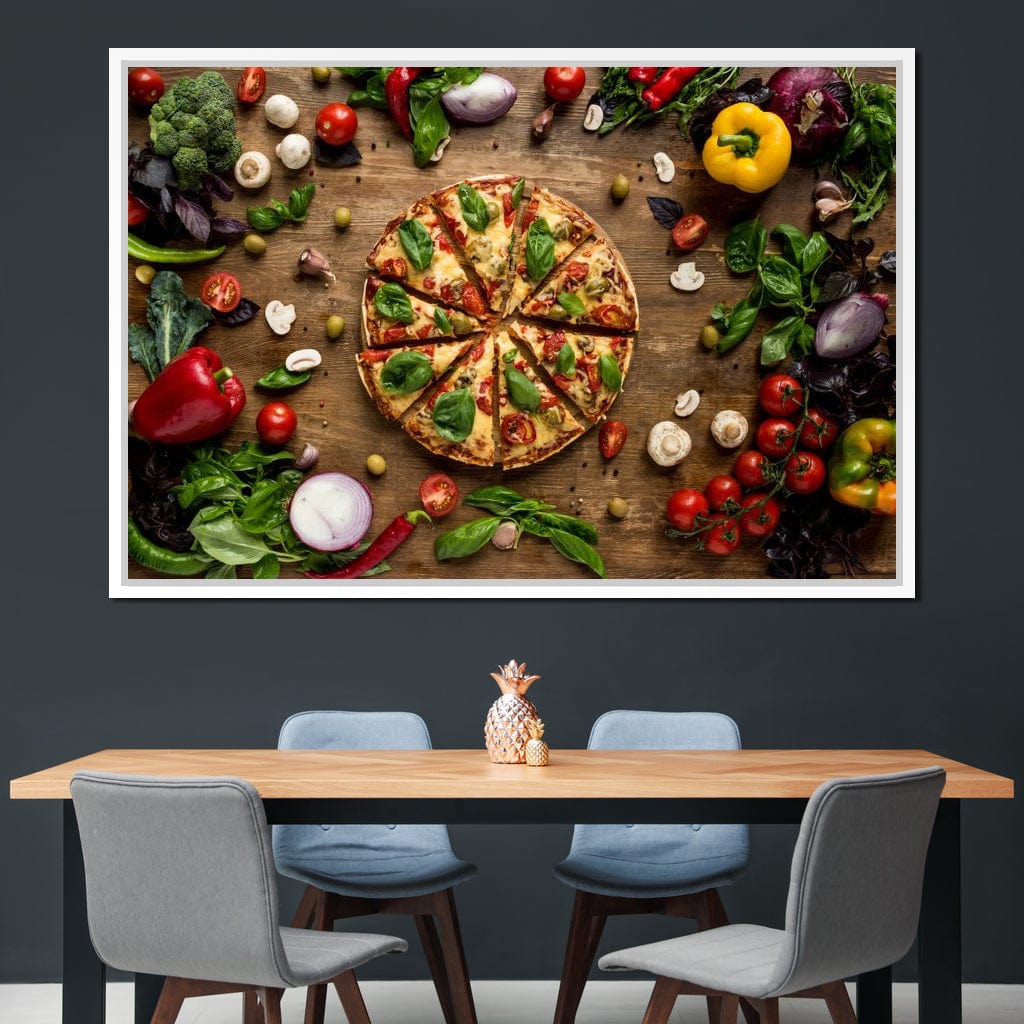 Pizza Night Canvas Wall Art