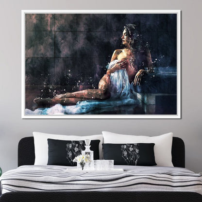 Beautiful Woman - Mateo Canvas Wall Art