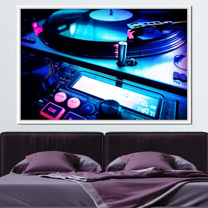 Long Live Vinyl Canvas Wall Art