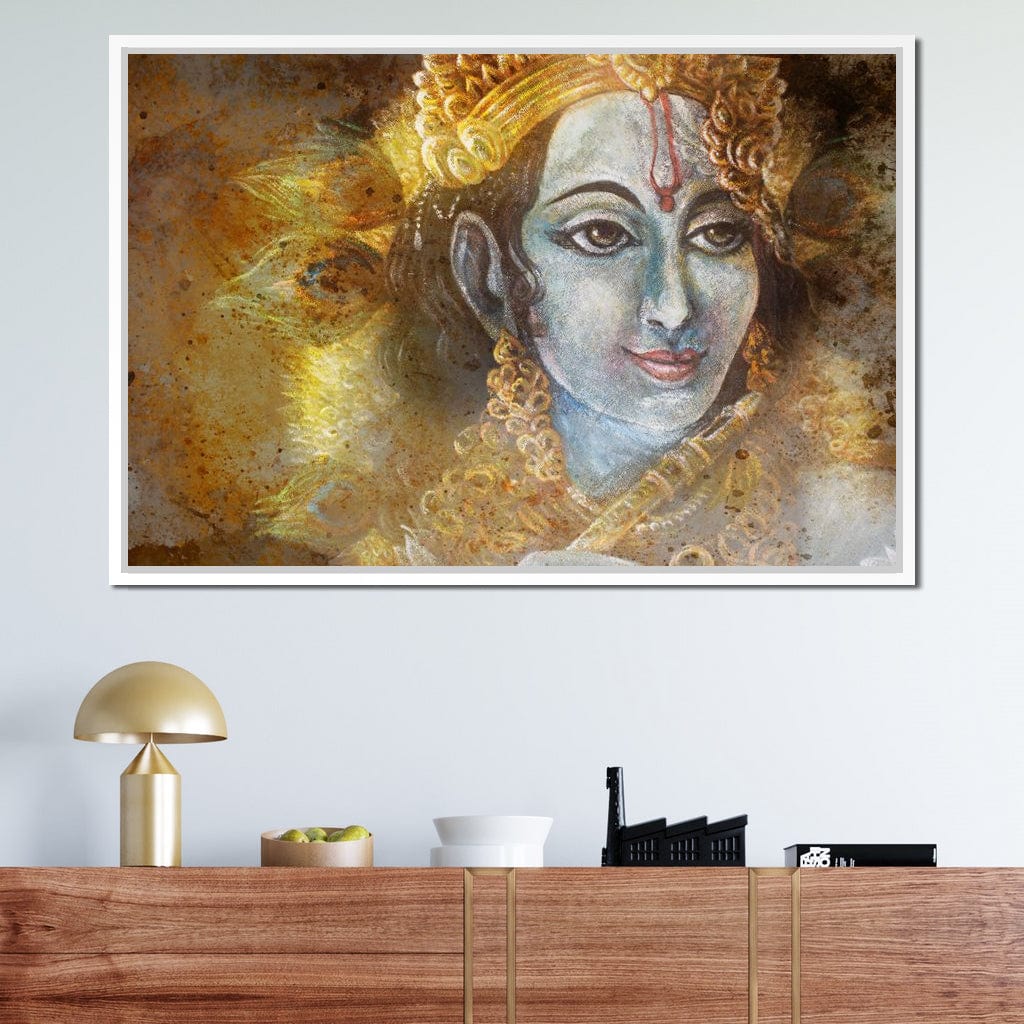 Krishna Canvas Wall Art