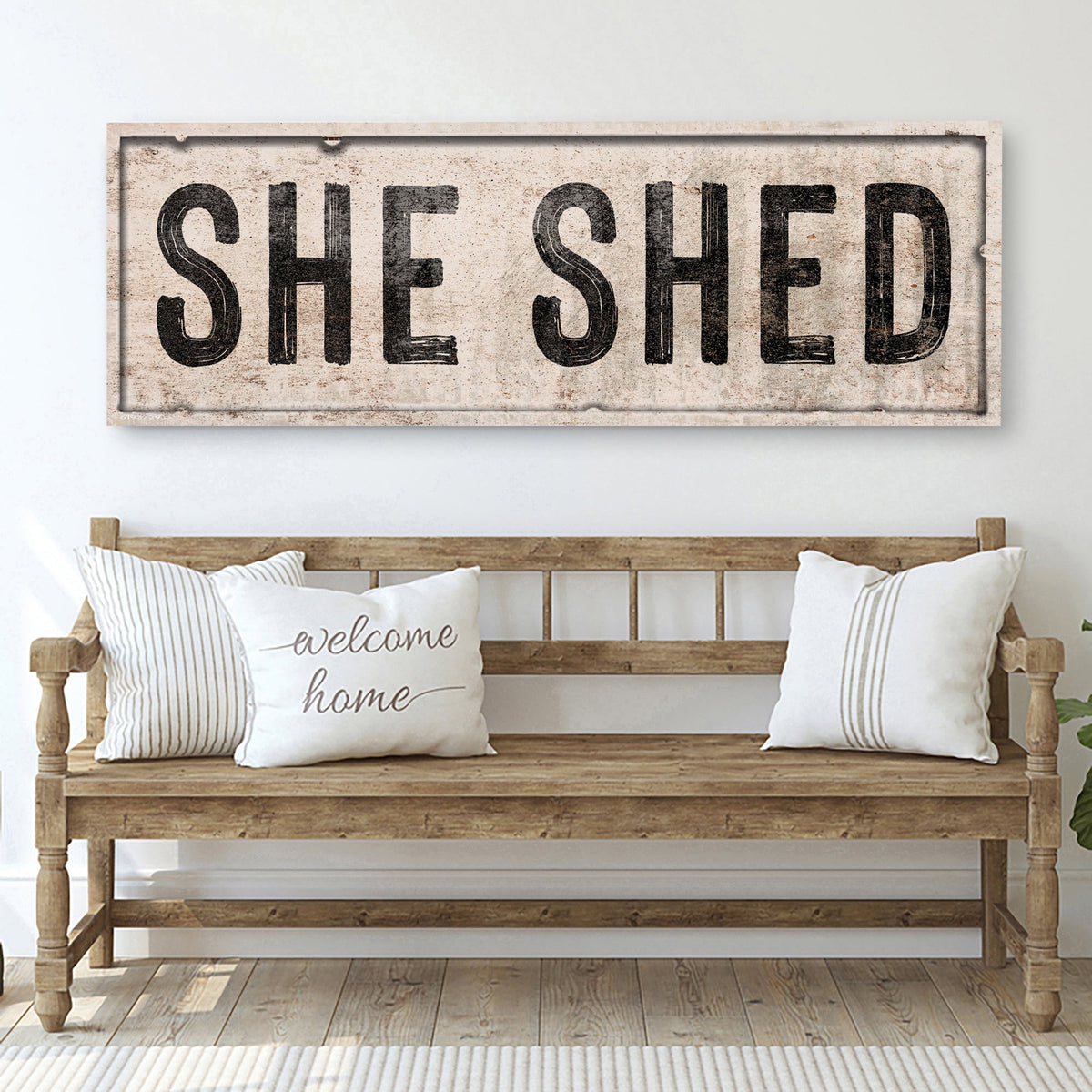 She Shed V - canvas