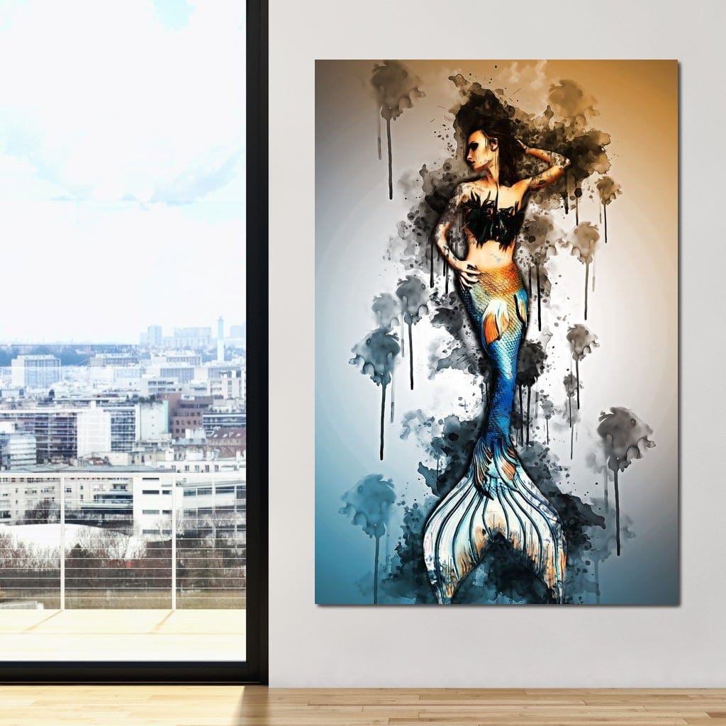 Mermaid Canvas Wall Art