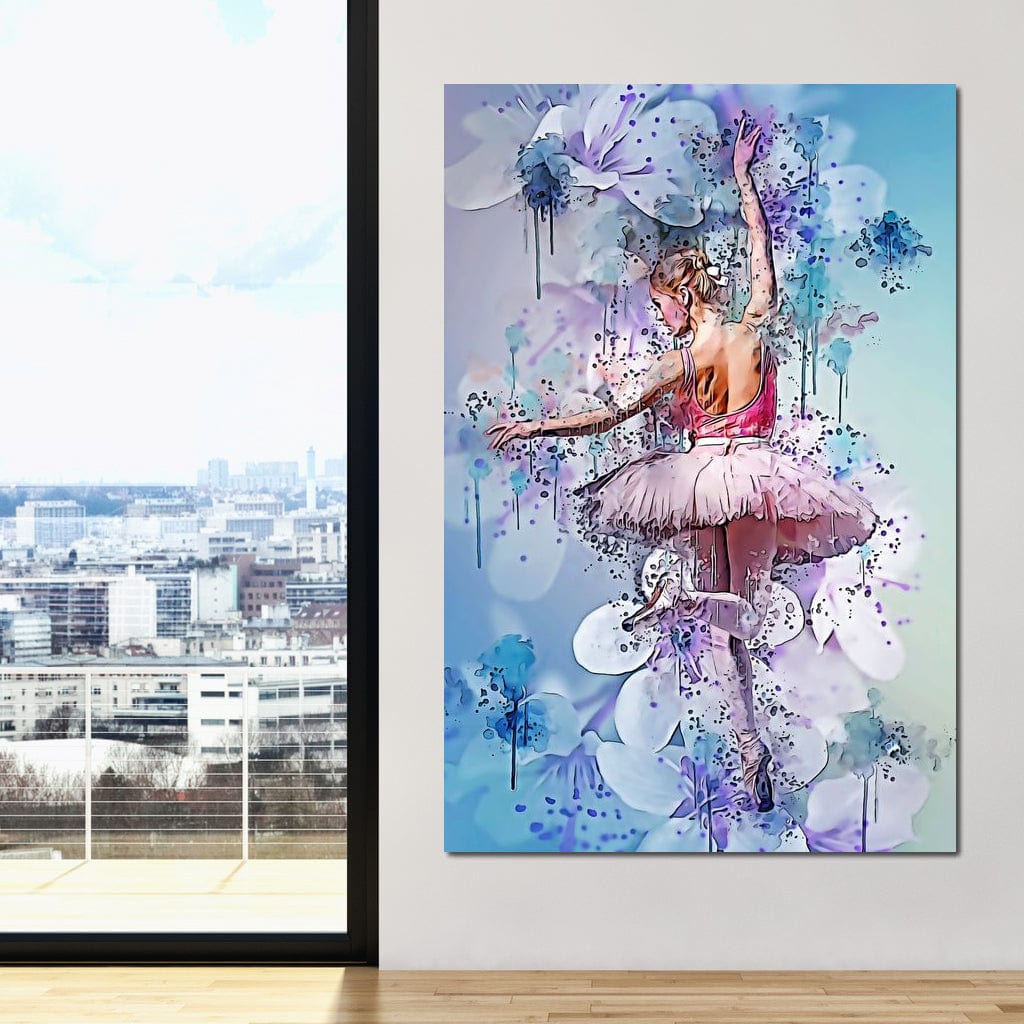 Floral Dance Canvas Wall Art