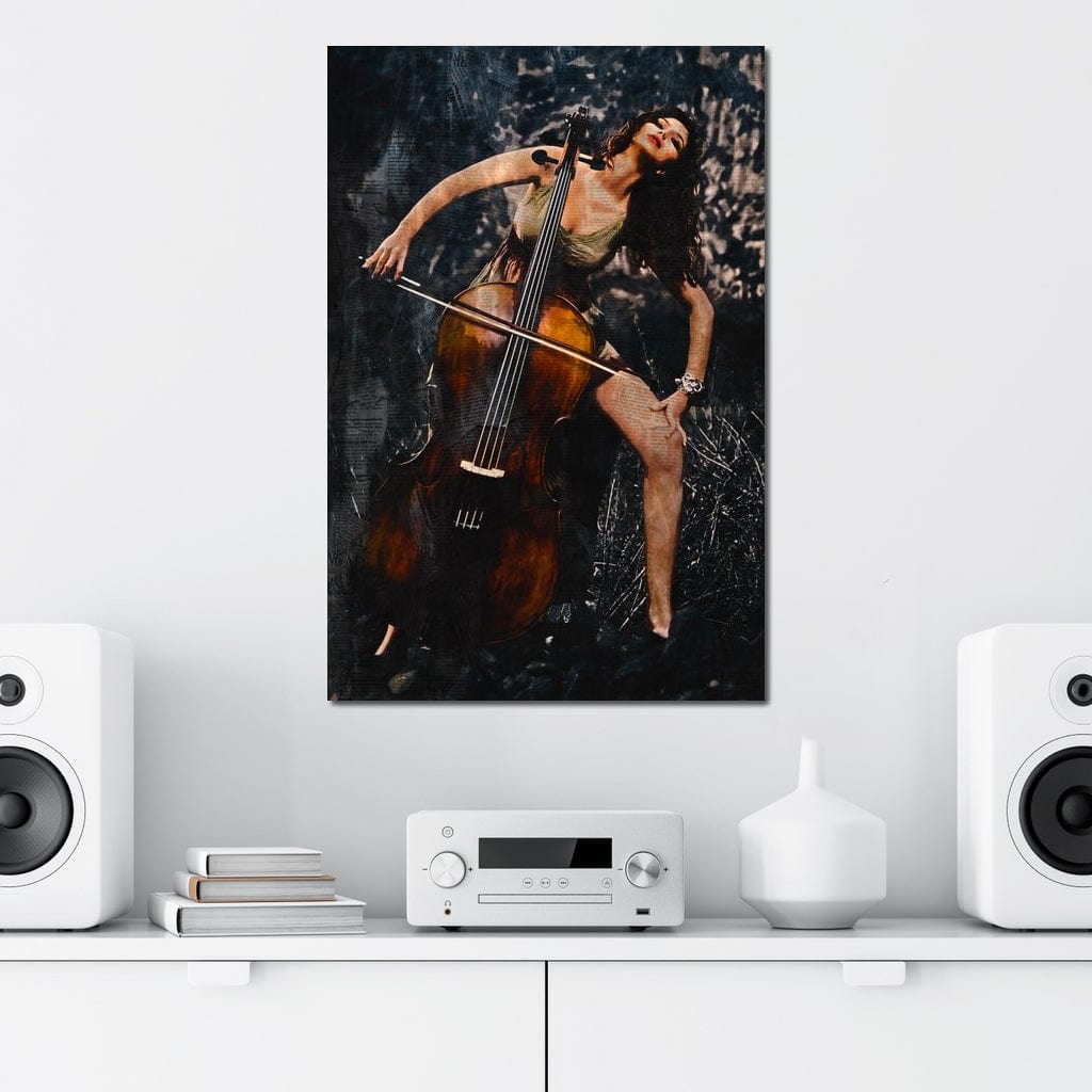 Classic Newspaper Art Canvas Wall Art
