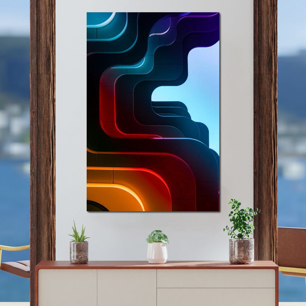 Abstract Architecture 01 Canvas Wall Art