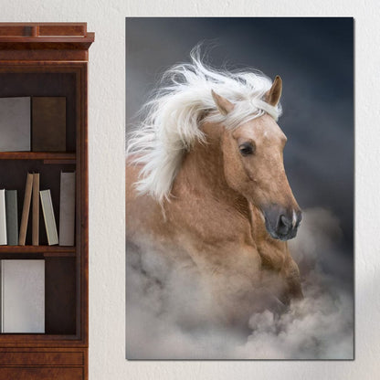 Palomino Horse Canvas Wall Art