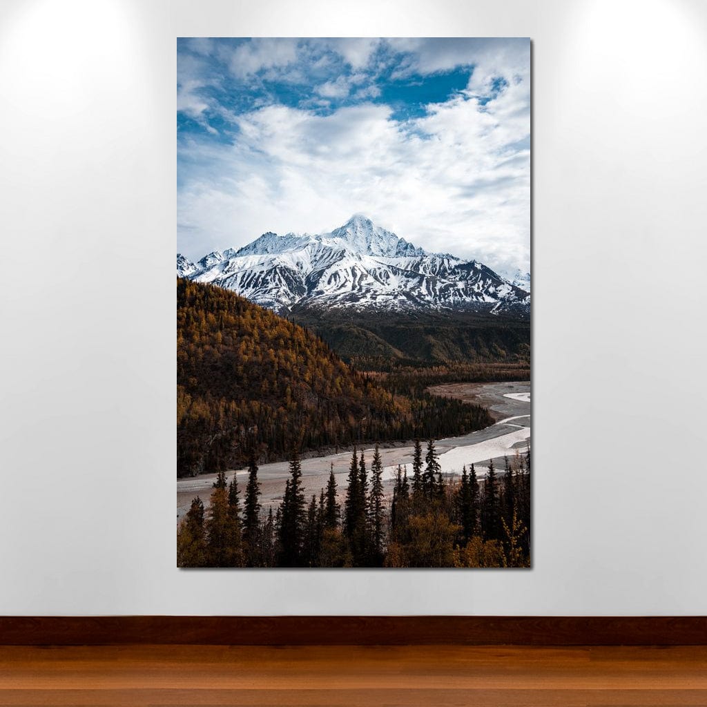 Alaskan Autumn Canvas Wall Art