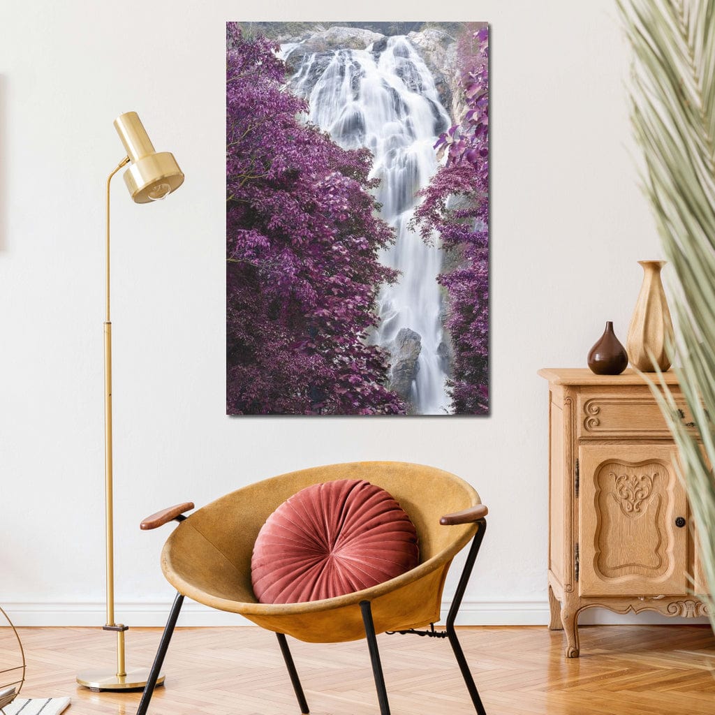Klonglan Waterfall Canvas Wall Art