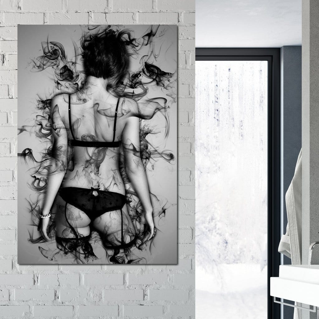 The Smoke Collection 04 Canvas Wall Art