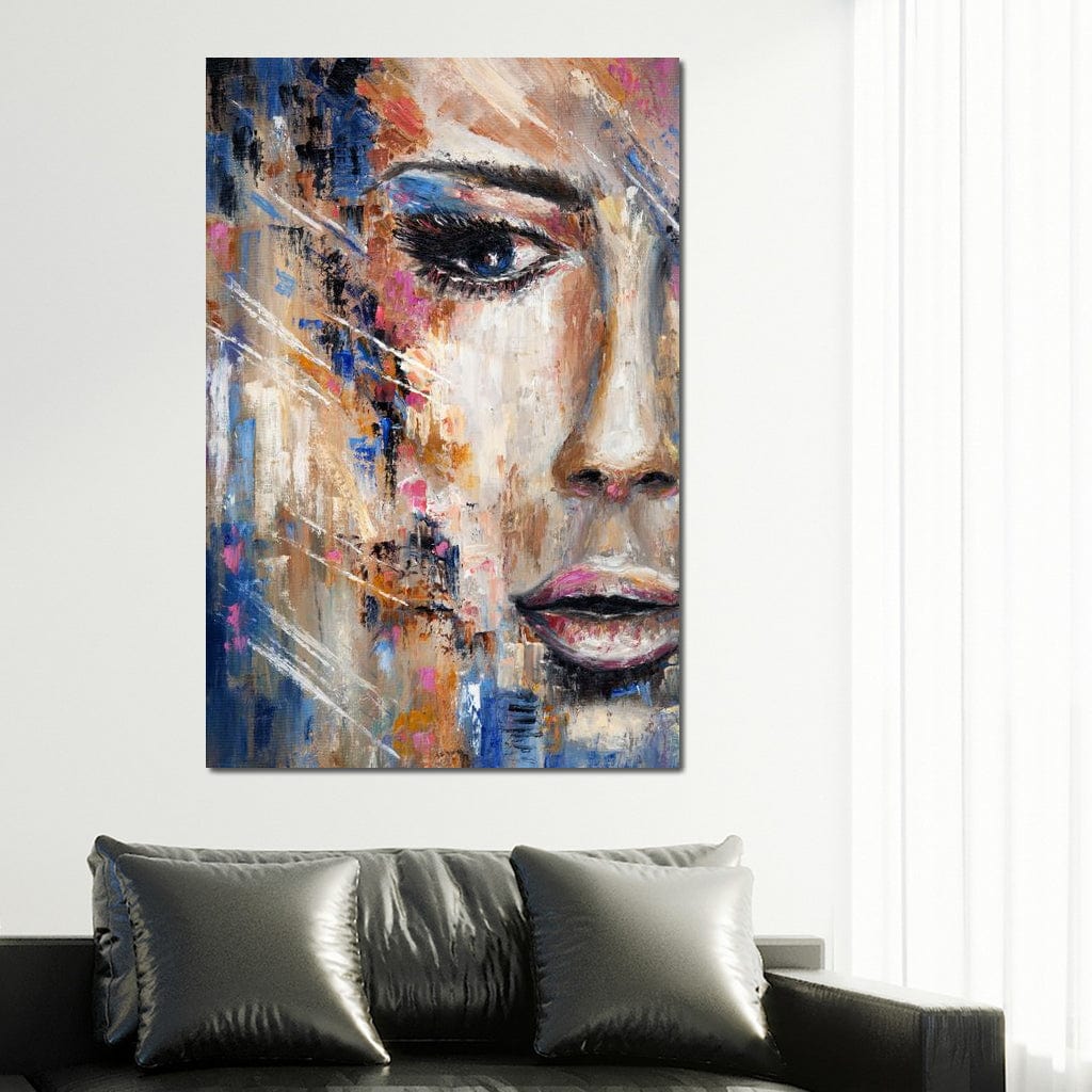 Lady M Portrait Canvas Wall Art