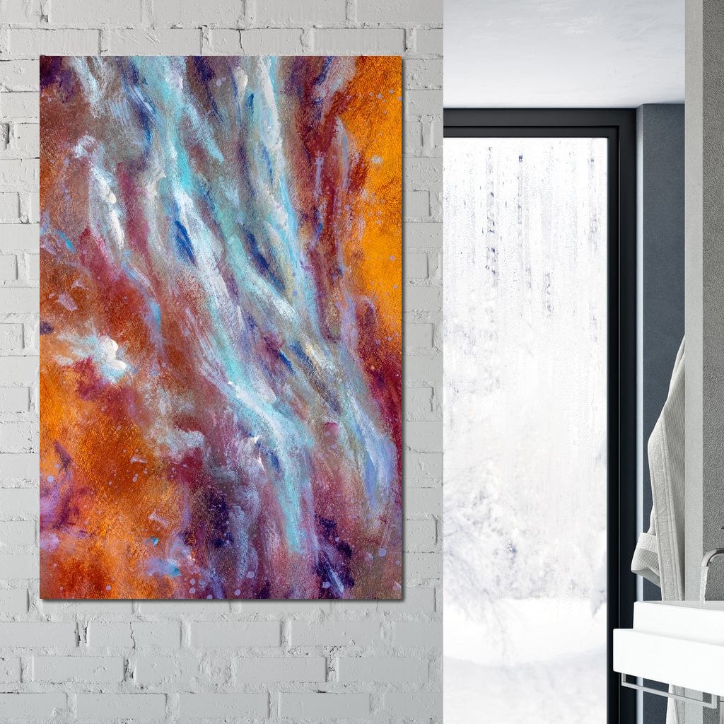 Abstract Lines Canvas Wall Art