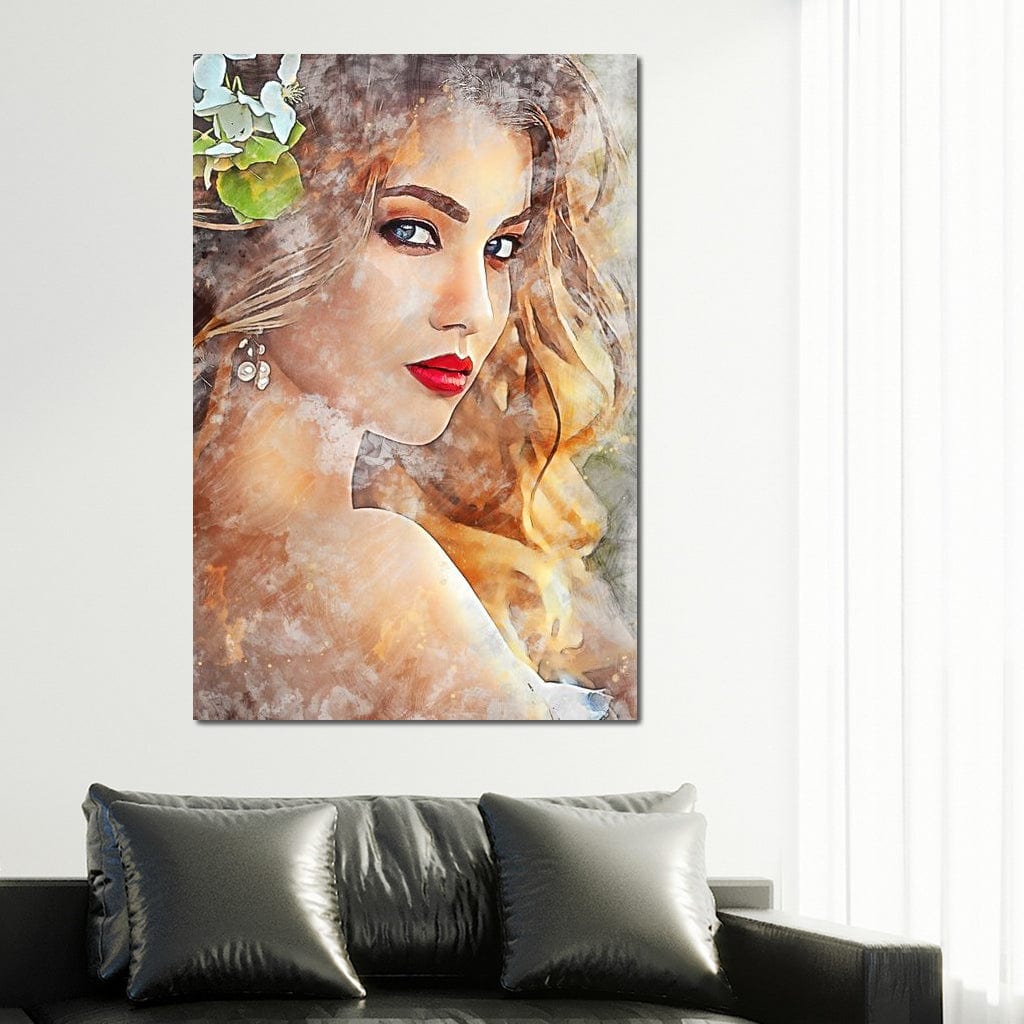 Beautiful Girl - Mateo Canvas Wall Art