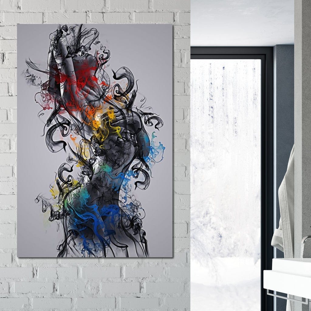 The Smoke Collection 02 Canvas Wall Art