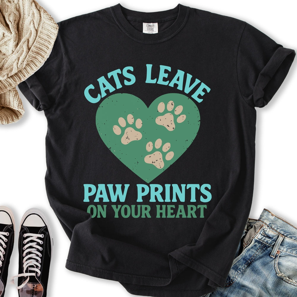 Pawprints On Your Heart Relaxed Tee