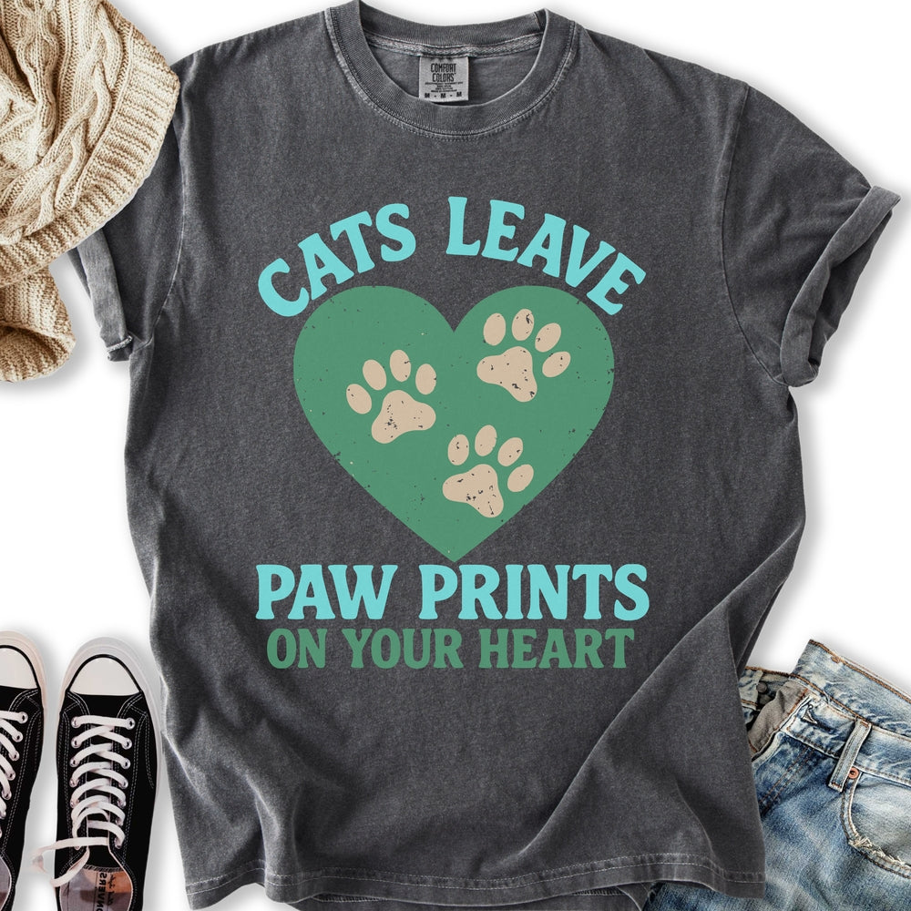 Pawprints On Your Heart Relaxed Tee