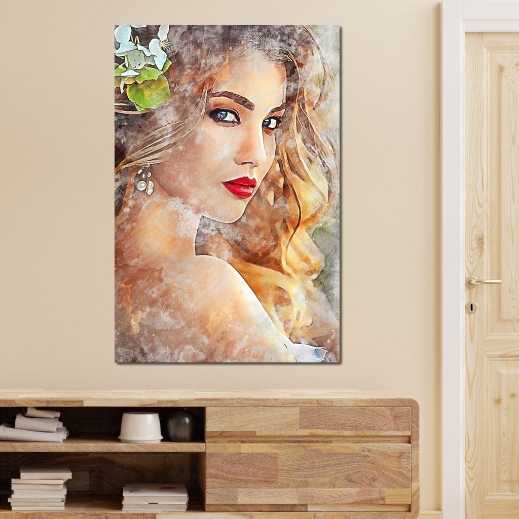 Beautiful Girl - Mateo Canvas Wall Art