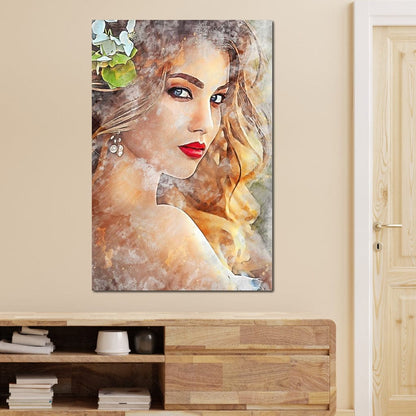 Beautiful Girl - Mateo Canvas Wall Art