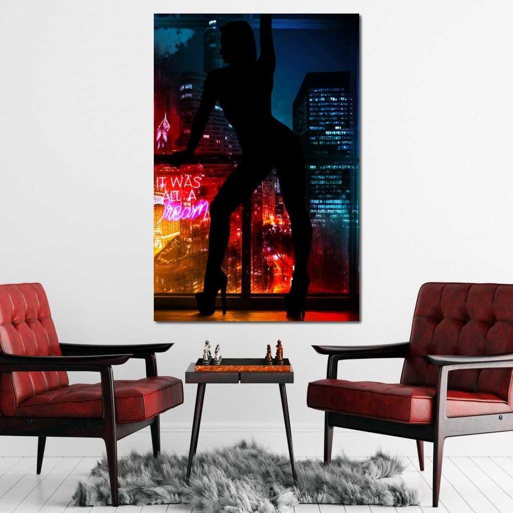 It was all a Dream Canvas Wall Art