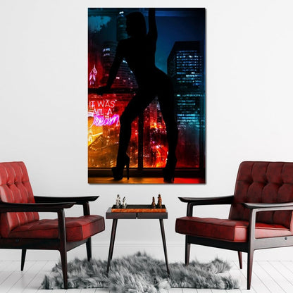 It was all a Dream Canvas Wall Art