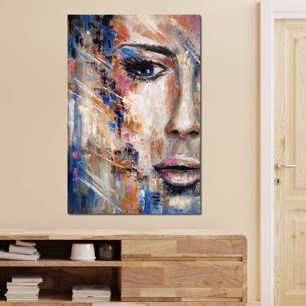 Lady M Portrait Canvas Wall Art