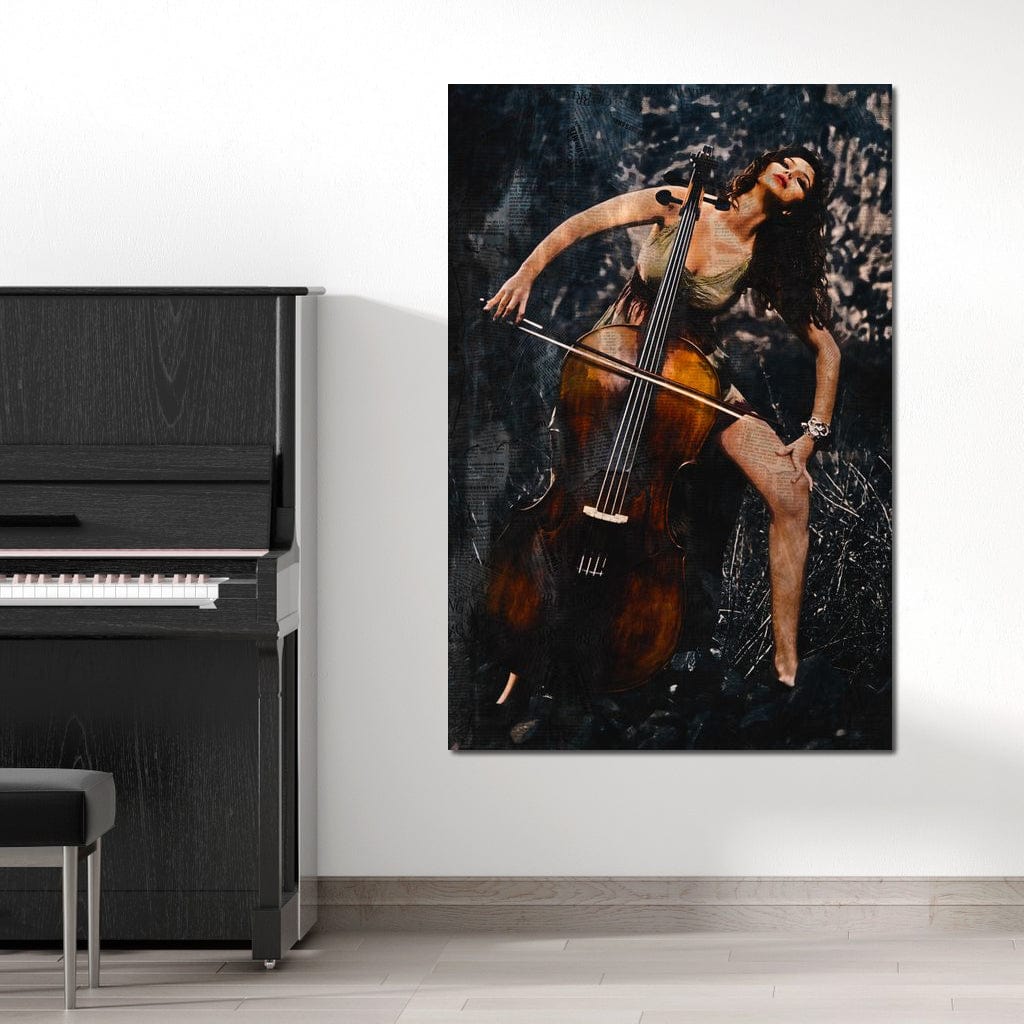 Classic Newspaper Art Canvas Wall Art