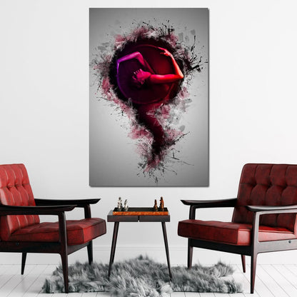 Artistic Female Concept Art Canvas Wall Art
