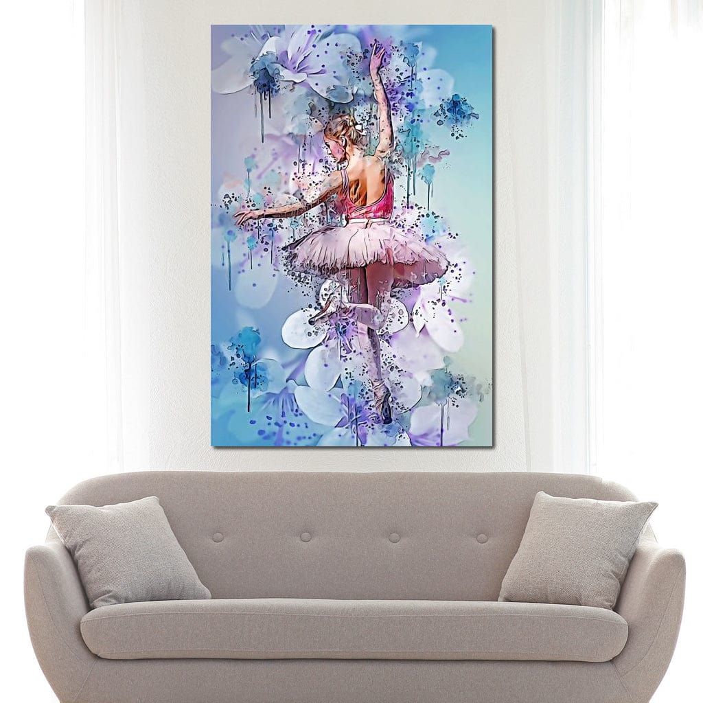 Floral Dance Canvas Wall Art