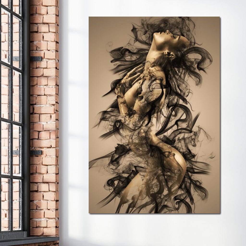 The Smoke Collection 01 Canvas Wall Art