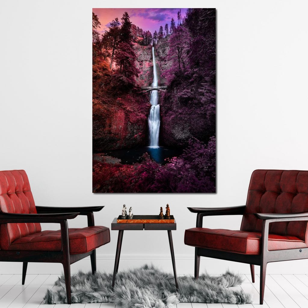 Colorful Falls Canvas Wall Art